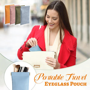 Portable Travel Eyeglass Pouch