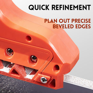 Triple-Blade Edge Planer