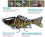 Load image into Gallery viewer, Micro Jointed Swimbait
