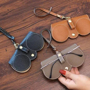 Soft PU Leather Sunglasses Bag👓️