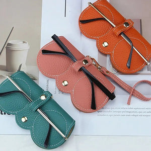 Soft PU Leather Sunglasses Bag👓️