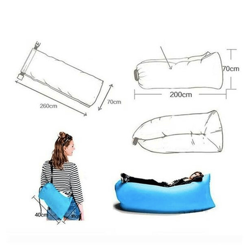 Fast Inflatable Air Sleeping Bag