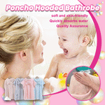 Load image into Gallery viewer, Poncho Hooded Bathrobe
