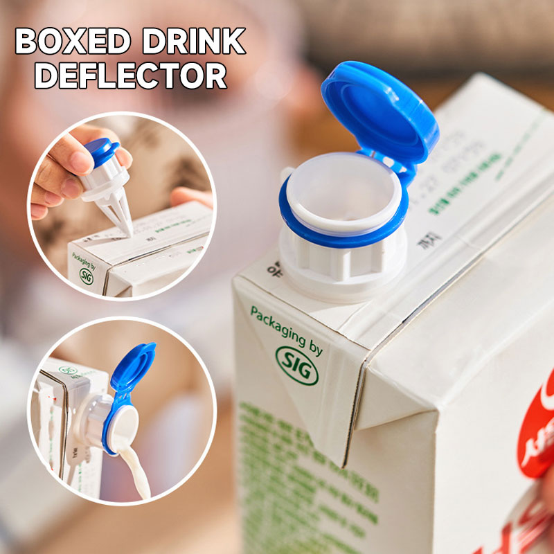 Boxed Drink Deflector