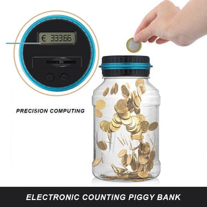 Electronic Counting Piggy Bank