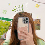 Load image into Gallery viewer, Bean Sprouts Hair Clip Plant Grass Hair Accessories
