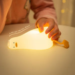 Load image into Gallery viewer, Duck Shape LED Night Light Touch Sensor
