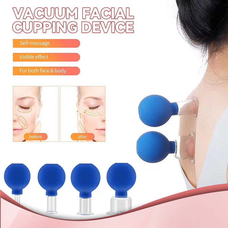 Vacuum Facial Cupping Device