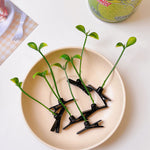 Load image into Gallery viewer, Bean Sprouts Hair Clip Plant Grass Hair Accessories
